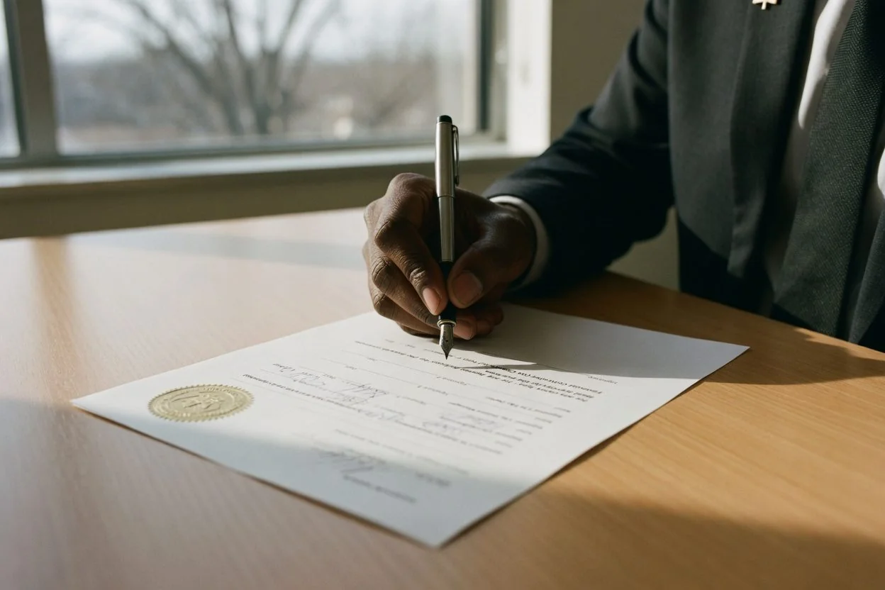 Continuing Power of Attorney for Property in Ontario: How a Notary Witnesses It